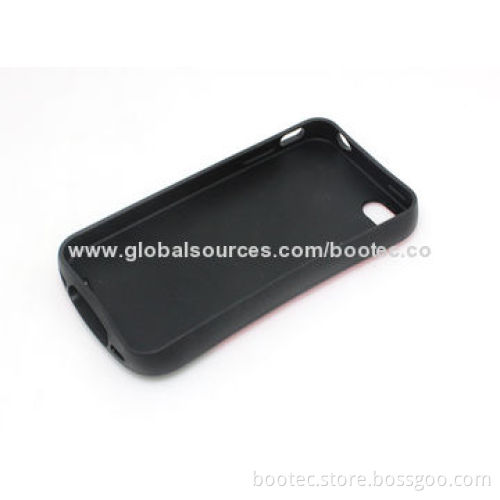 PU Leather IMD Case with Sewing for iPhone